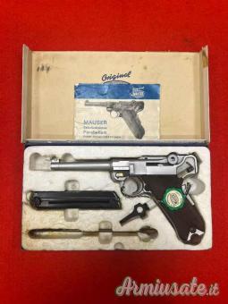Mauser P08 5" Acciaio Carbonio .32 ACP  |  7.65x17mm Browning SR .32 ACP
