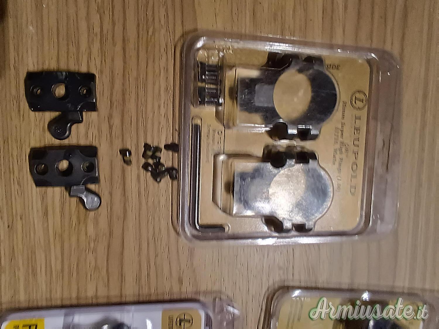 Leupold QR x Sauer 90 + Anelli 30mm Leupold QR x Sauer 90 + Anelli 30mm