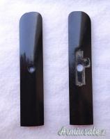 Pugnale epoca fascista da parata mod. 1937 per Ufficiali MVSN con pendagli in cuoio 2’ tipo marcati