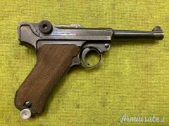 Mauser Luger P08, 1946, Mauser Banner, Francese, Sportiva, 9x19 (9 Parabellum)