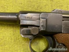 Mauser Luger P08, 1946, Mauser Banner, Francese, Sportiva, 9x19 (9 Parabellum)
