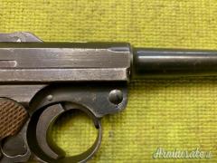 Mauser Luger P08, 1946, Mauser Banner, Francese, Sportiva, 9x19 (9 Parabellum)