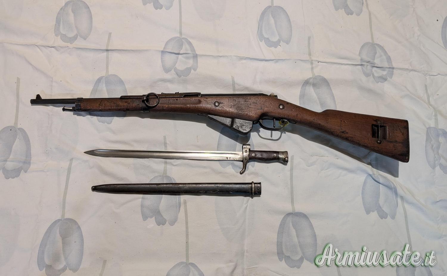 Bertier 1890 5 colpi 8 mm Lebel con baionetta Bertier 1890 5 colpi 8 mm Lebel con baionetta