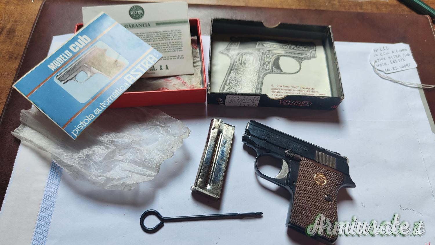 Astra CUB .22 Short Astra CUB .22 Short