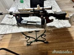 VENDUTO  LEUPOLD BR 36  X RARISSIMO METALLIZATO  CROSSAIR CON DOT1/8 MOA