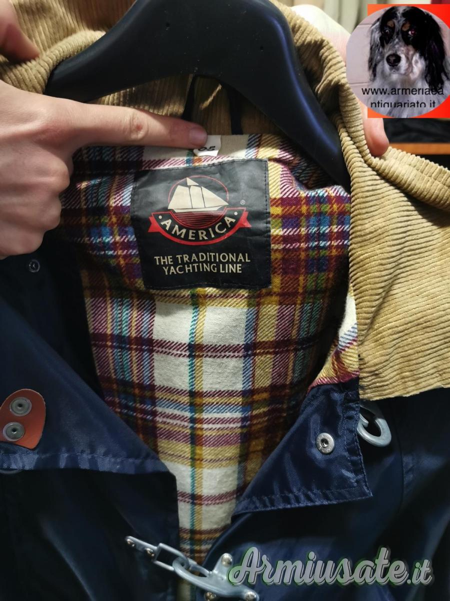 America Giacca impermeabile foderata America Giacca impermeabile foderata