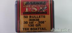 Barnes TSX palle cal.30 130 grs Barnes TSX palle cal.30 130 grs