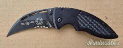 Masters of Defense Lady Hawk Knife by Garciela Casillas black