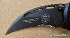 Masters of Defense Lady Hawk Knife by Garciela Casillas black