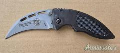 Masters of Defense Lady Hawk Knife by Garciela Casillas silver