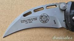 Masters of Defense Lady Hawk Knife by Garciela Casillas silver