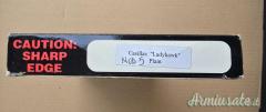 Masters of Defense Lady Hawk Knife by Garciela Casillas silver