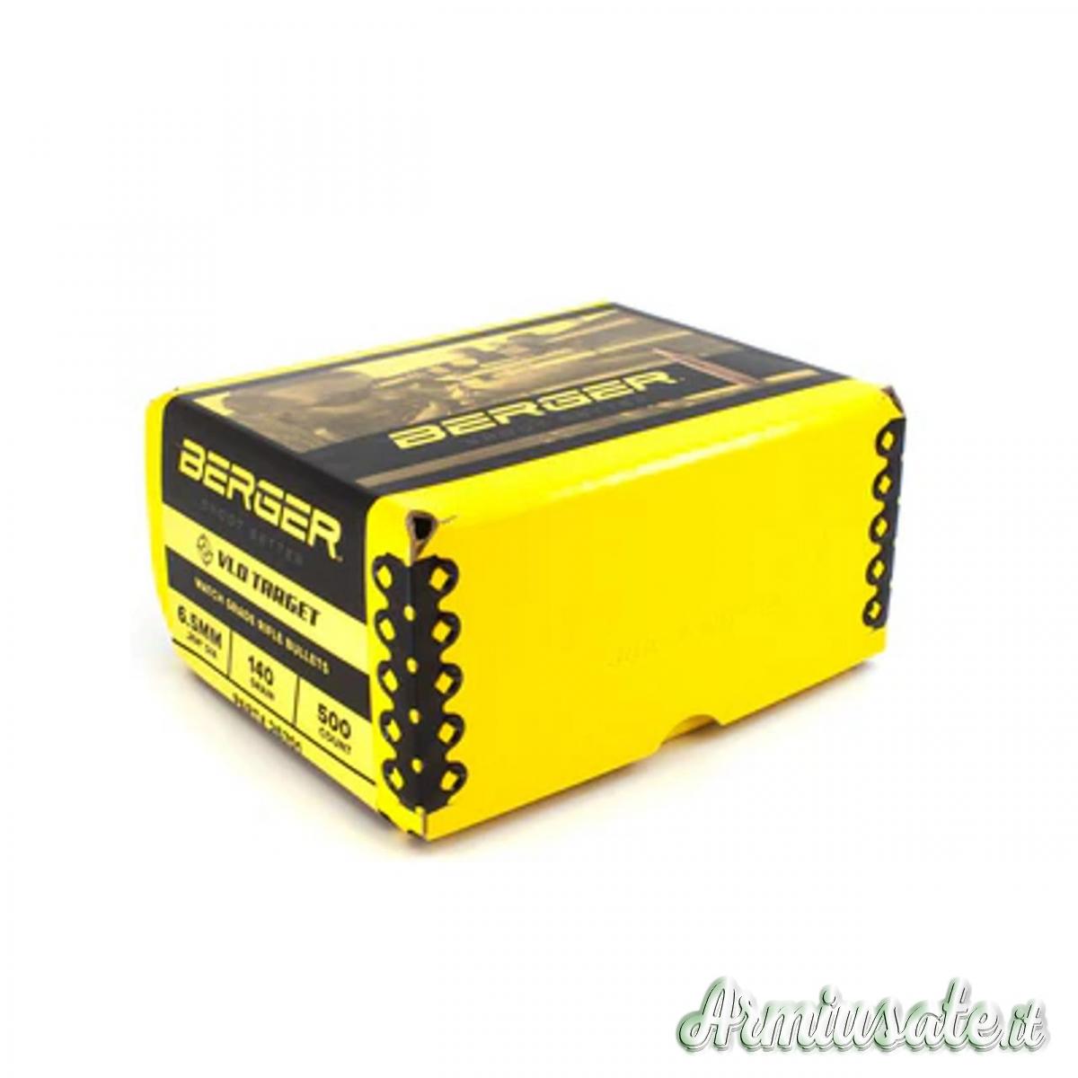 BERGER BULLET 6,5 MM 140 GR. VLD TARGET BERGER BULLET 6,5 MM 140 GR. VLD TARGET