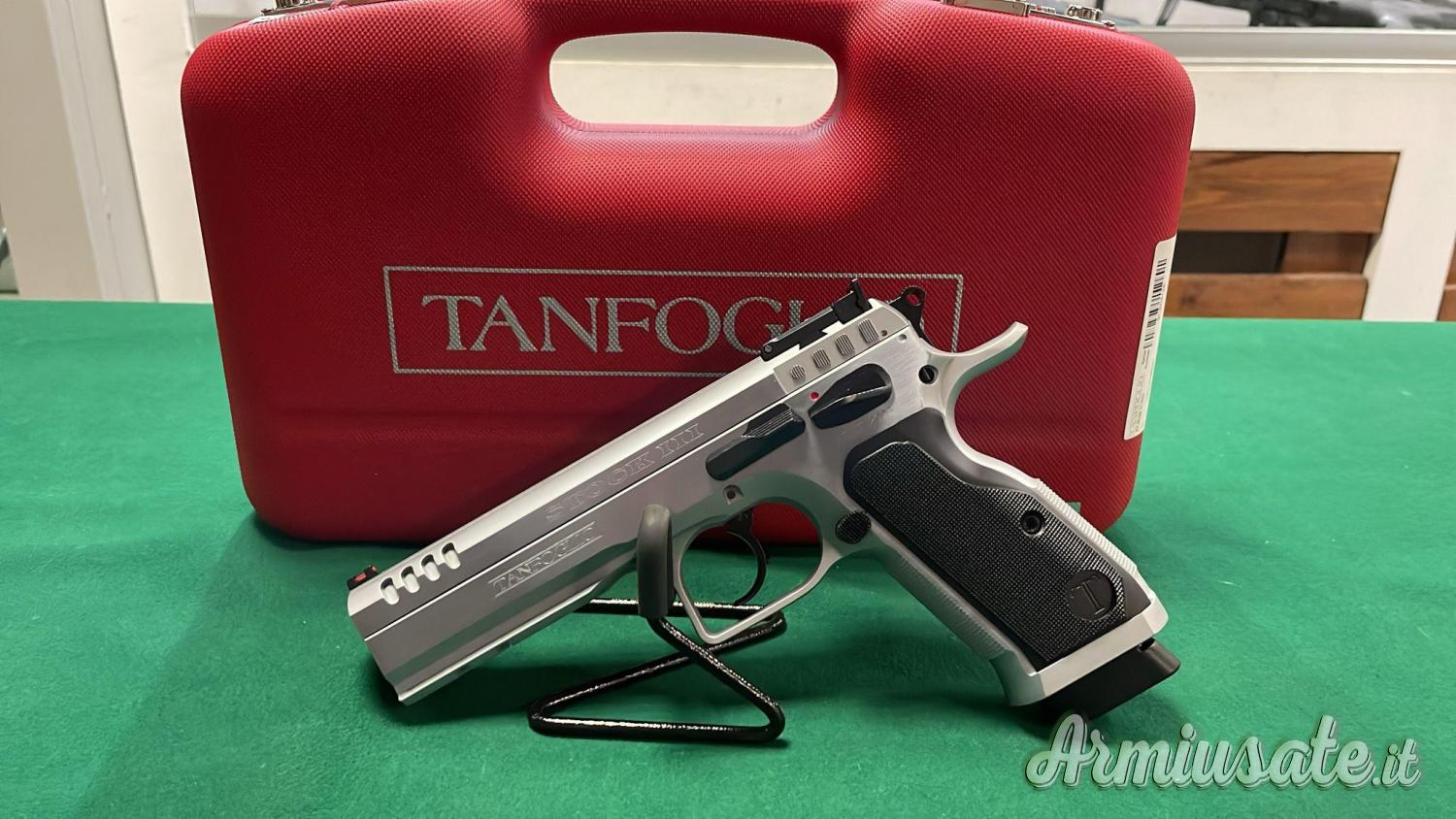 Tanfoglio STOCK III CROMATA 9x19mm Parabellum | Luger | NATO Tanfoglio STOCK III CROMATA 9x19mm Parabellum | Luger | NATO