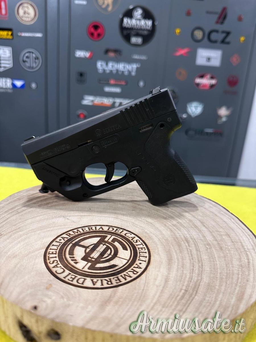 Pistola s/automatica marca P.Beretta modello BU9 NANO calibro 9x21mm IMI Pistola s/automatica marca P.Beretta modello BU9 NANO calibro 9x21mm IMI