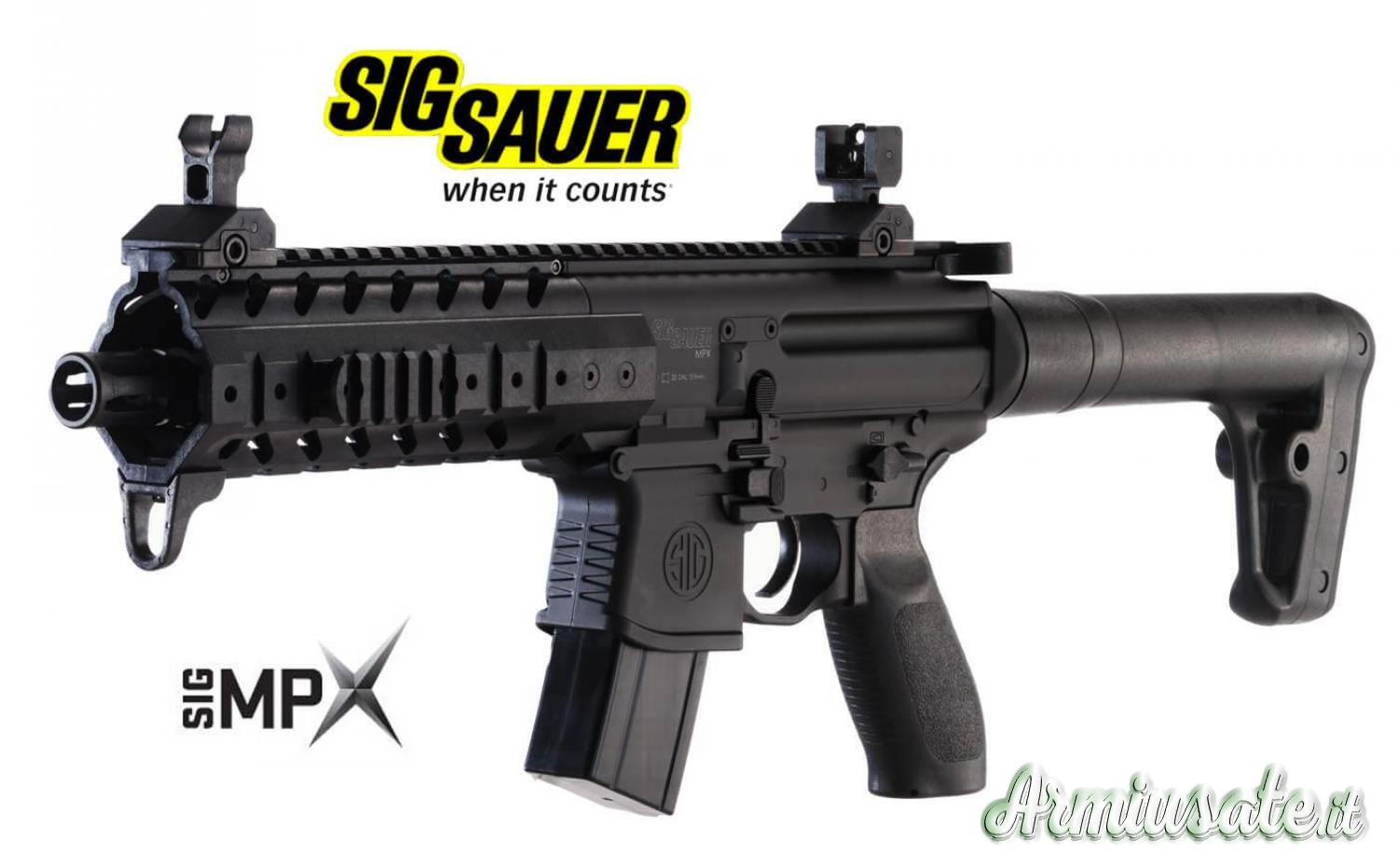 SIG SAUER CAC mod. MPX CAL.4.5 BLK SIG SAUER CAC mod. MPX CAL.4.5 BLK