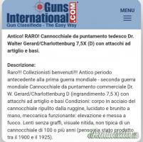 Ottica Rara Dott. Walter Gerard 7,5x