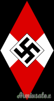 Interessante lotto d’epoca nazista appartenuto ad un membro della “HITLERJUGEND” (GERMANIA WW2)