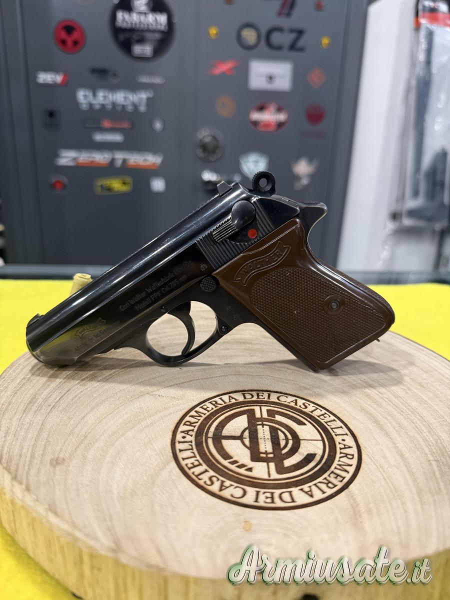 Pistola s/automatica marca Walther modello PPK calibro 7,65 BROW Pistola s/automatica marca Walther modello PPK calibro 7,65 BROW
