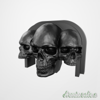 Piastra Decorativa Glock Back Slide Cap | Tre Teschi