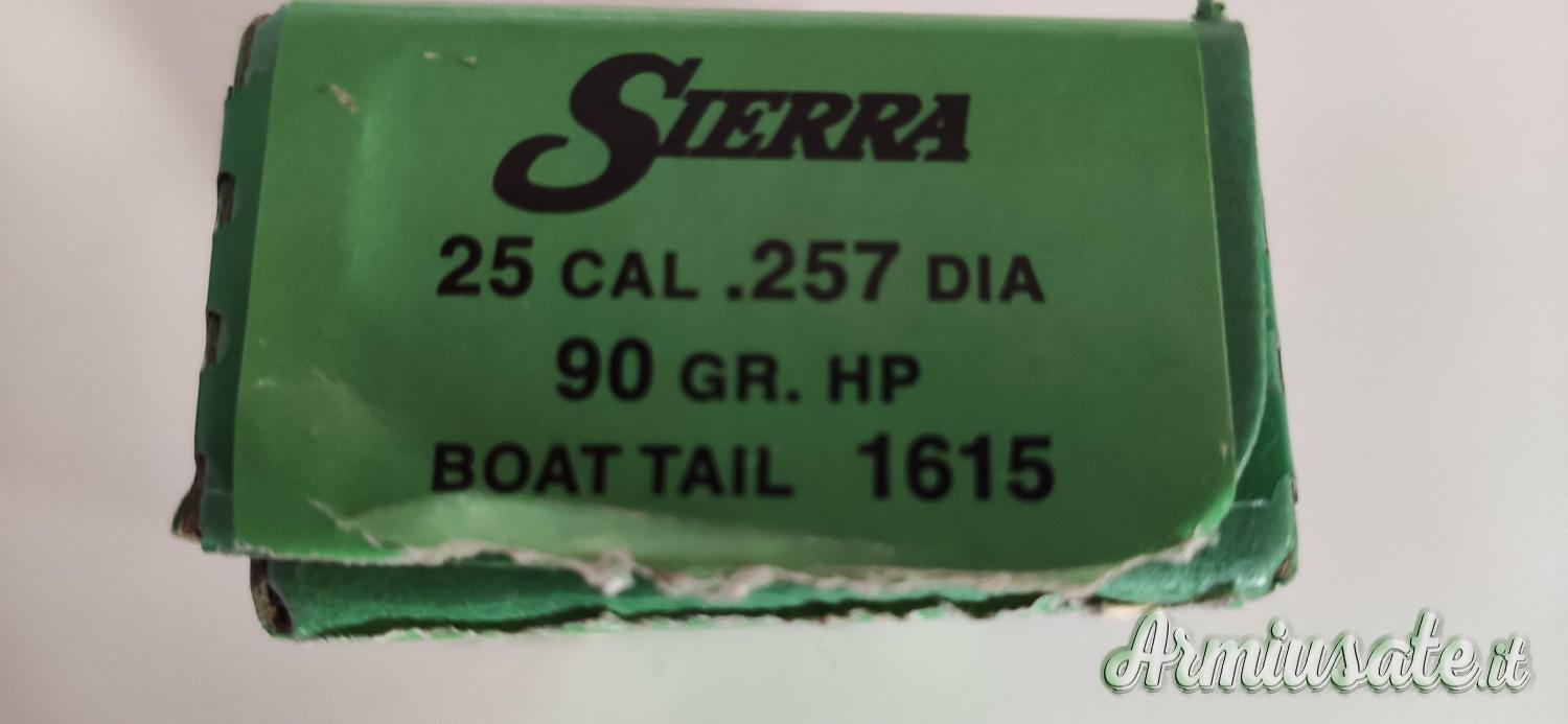 Palle da carabina Sierra cal.25 Palle da carabina Sierra cal.25