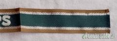 Fascia da manica tedesca epoca nazista “Armelband” per militari D.A.K. del WEHRMACHT (WW2)