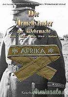 Fascia da manica tedesca epoca nazista “Armelband” per militari D.A.K. del WEHRMACHT (WW2)