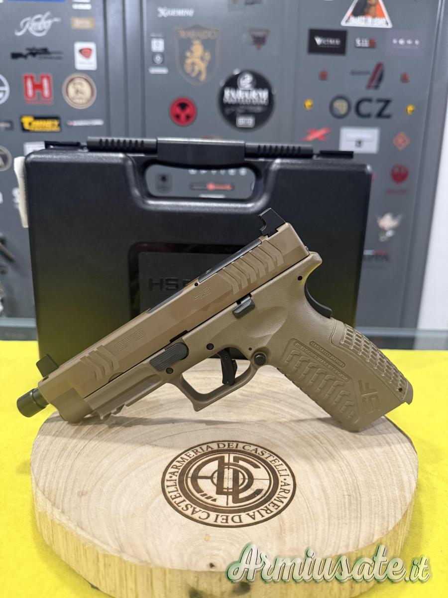 Pistola s/automatica marca HS Arms modello SF19 TB RDR FDE calibro 9x21 Pistola s/automatica marca HS Arms modello SF19 TB RDR FDE calibro 9x21