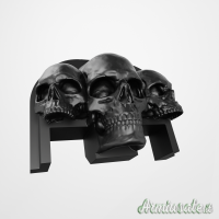 Piastra Decorativa Glock Back Slide Cap | Tre Teschi