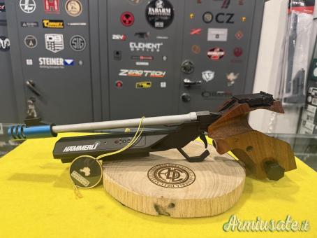 Pistola marca Hammerli modello 162 calibro 22 LR Long Rifle