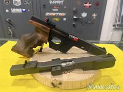 Pistola s/automatica marca Walther modello GSP calibro 22 LR Long Rifle con CONVERSION KIT