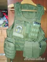 combat jacket sistema m.o.l.l.e con tasche