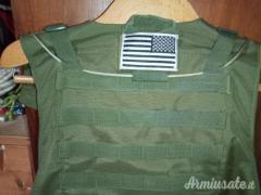 combat jacket sistema m.o.l.l.e con tasche