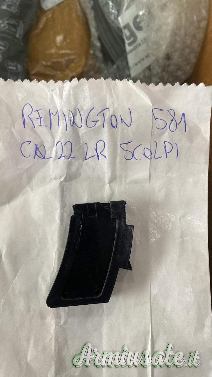 PER CARABINA SEMIAUT. MARCA REMINGTON MOD. 581 CAL. 22LR DA 5 COLPI (NUOVO) (VEDI LA DESCRIZIONE) PER CARABINA SEMIAUT. MARCA REMINGTON MOD. 581 CAL. 22LR DA 5 COLPI (NUOVO) (VEDI LA DESCRIZIONE)