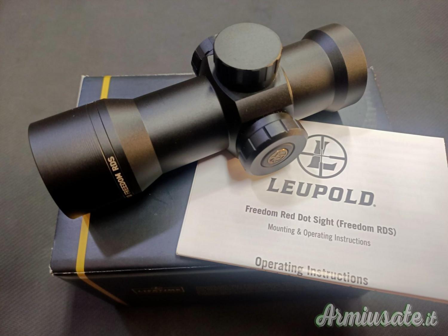 LEUPOLD RDS FREEDOM 1MOA RED DOT LEUPOLD RDS FREEDOM 1MOA RED DOT