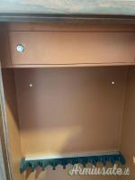 Fuciliera con tesoretto rivestita in legno TECHNOSAFE. - RUGGIERO ARMI