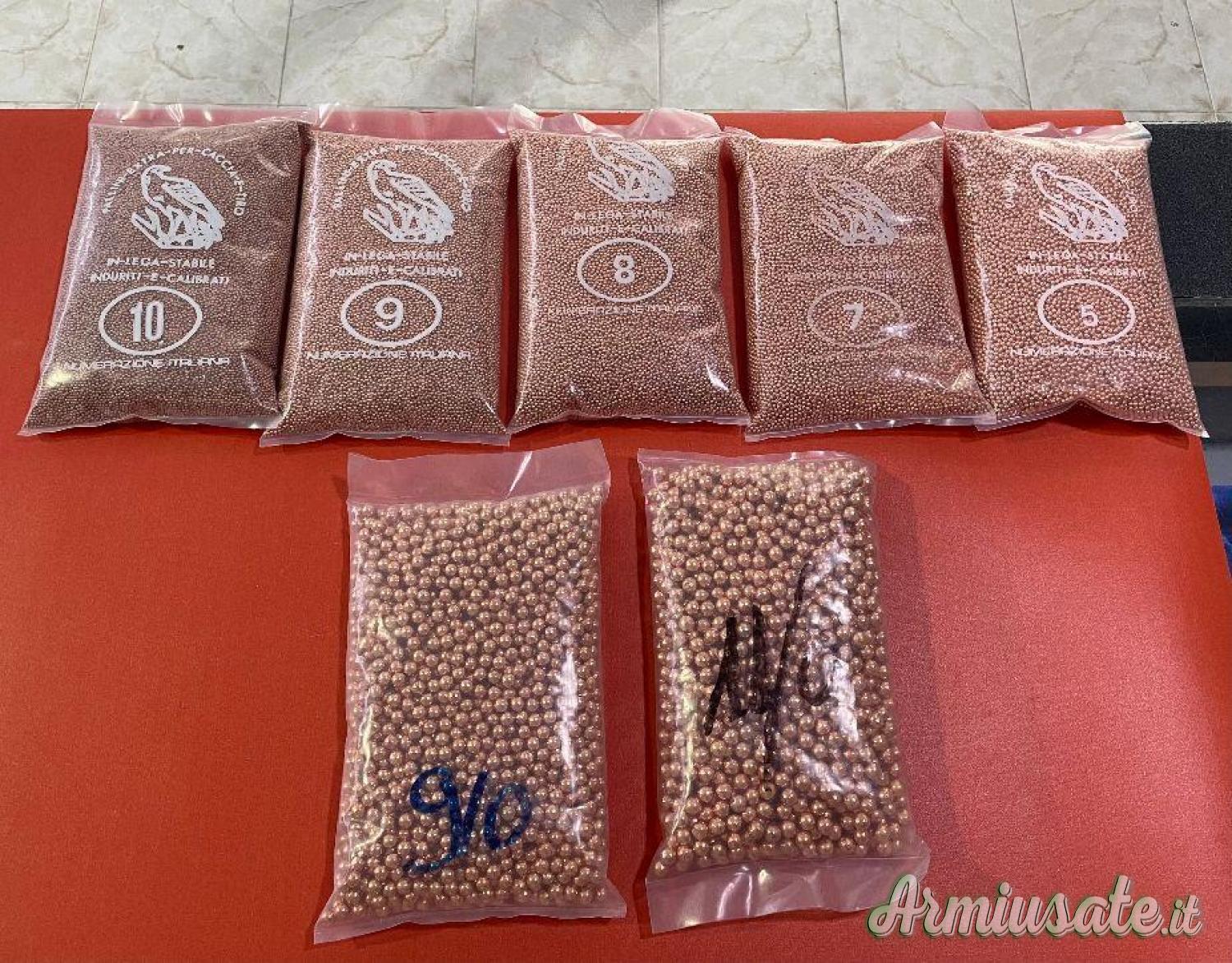 PIOMBO E PALLETTONI CONFEZIONI DA 5KG RUGGIERO ARMI PIOMBO E PALLETTONI CONFEZIONI DA 5KG RUGGIERO ARMI