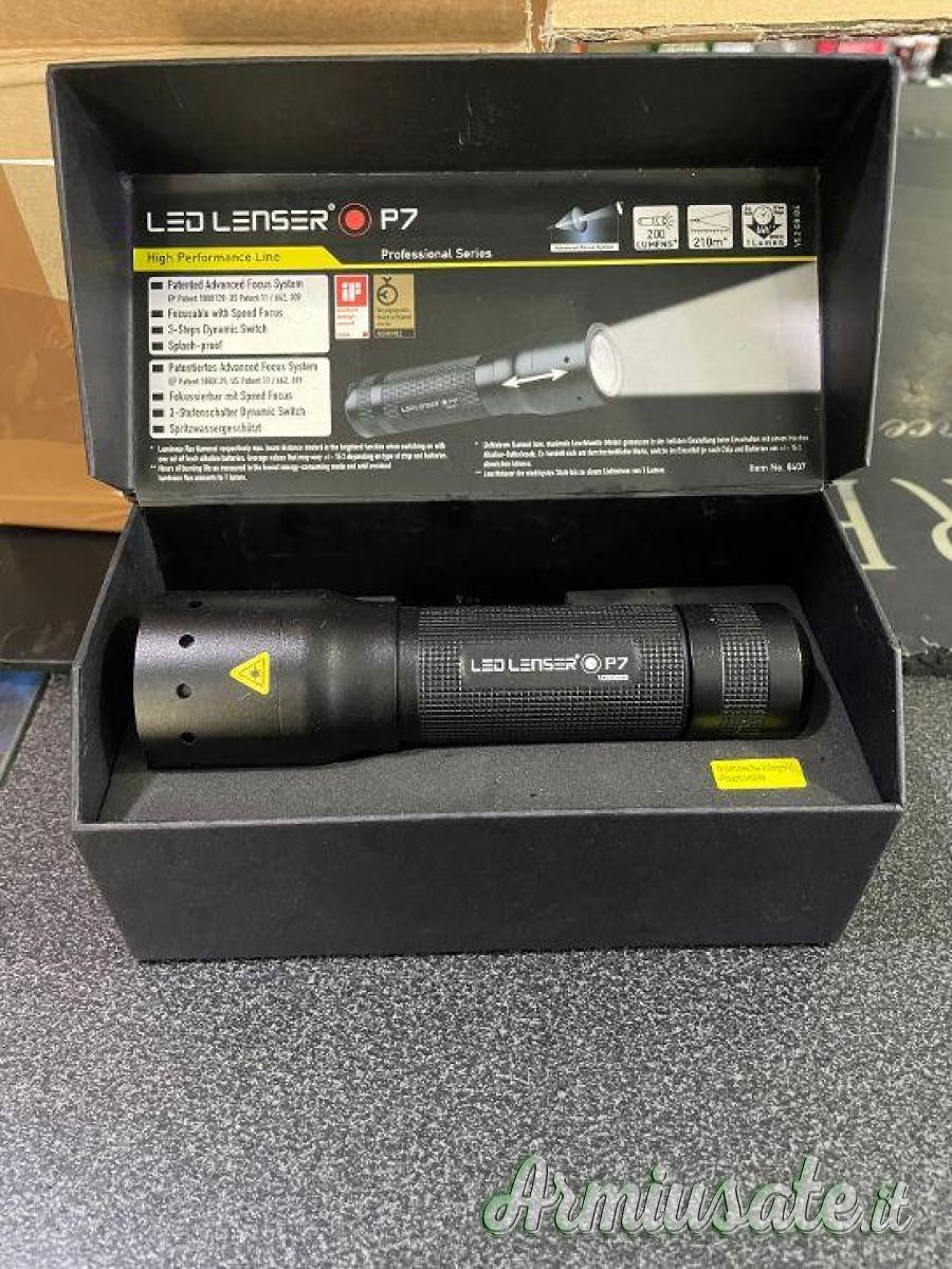 LED LENSER TORCIA P7 - NUOVA RUGGIERO ARMI LED LENSER TORCIA P7 - NUOVA RUGGIERO ARMI