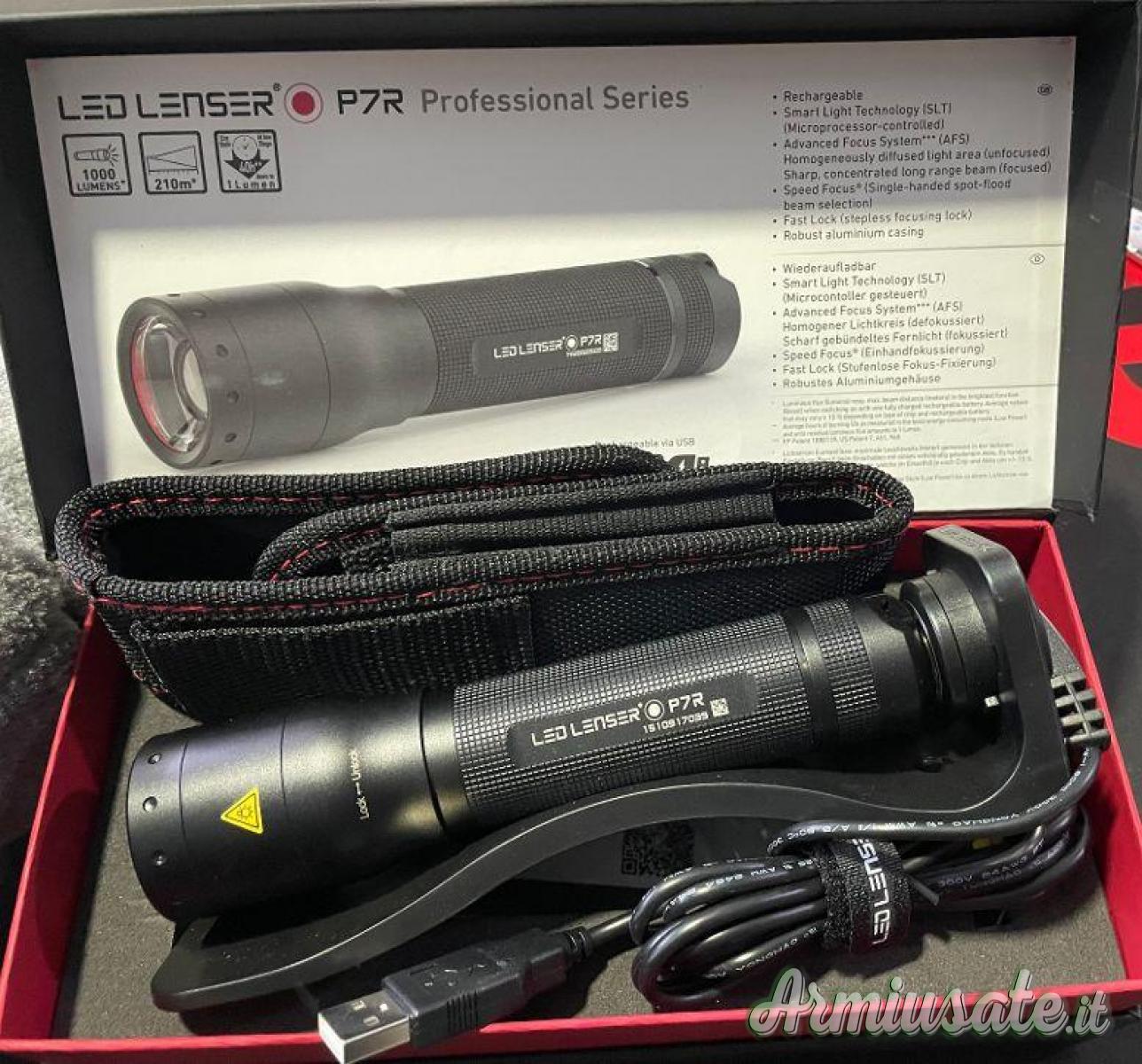 LED LENSER P7R - RUGGIERO ARMI LED LENSER P7R - RUGGIERO ARMI