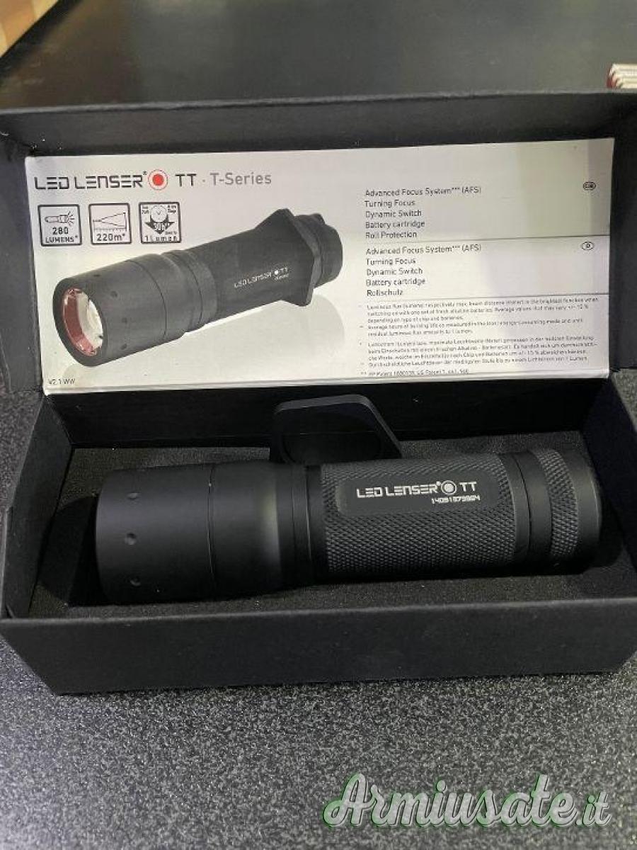 LED LENSER TT - NUOVA - RUGGIERO ARMI LED LENSER TT - NUOVA - RUGGIERO ARMI