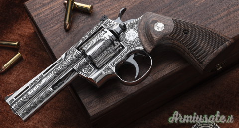 Colt Python Renaissance  .357 Magnum  |  9x31mmR  | .353 Casull