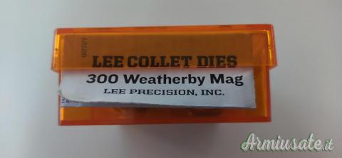 SPEDIZIONE GRATUITA Lee dies collet set cal. 300 Weatherby Mag.. P/N 90727