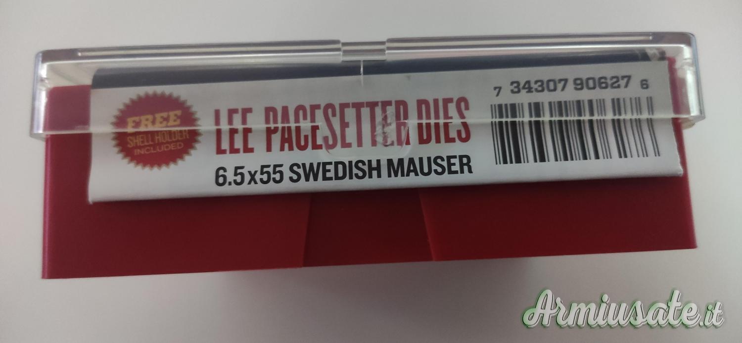 Lee dies set cal. 6,5x55 Swedish Mauser.. P/N 90627 Lee dies set cal. 6,5x55 Swedish Mauser.. P/N 90627
