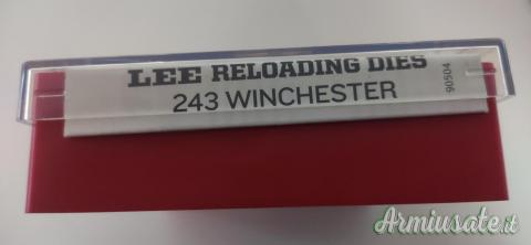 SPEDIZIONE GRATUITA Lee dies set cal. 243 win P/N 90504