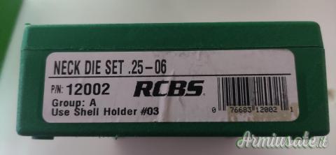 SPEDIZIONE GRATUITA RCBS Die serie 2A Neck cal. 25/06 P/N 12002