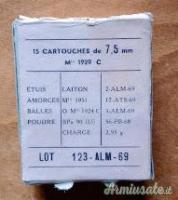 cartucce 7,5 francesi