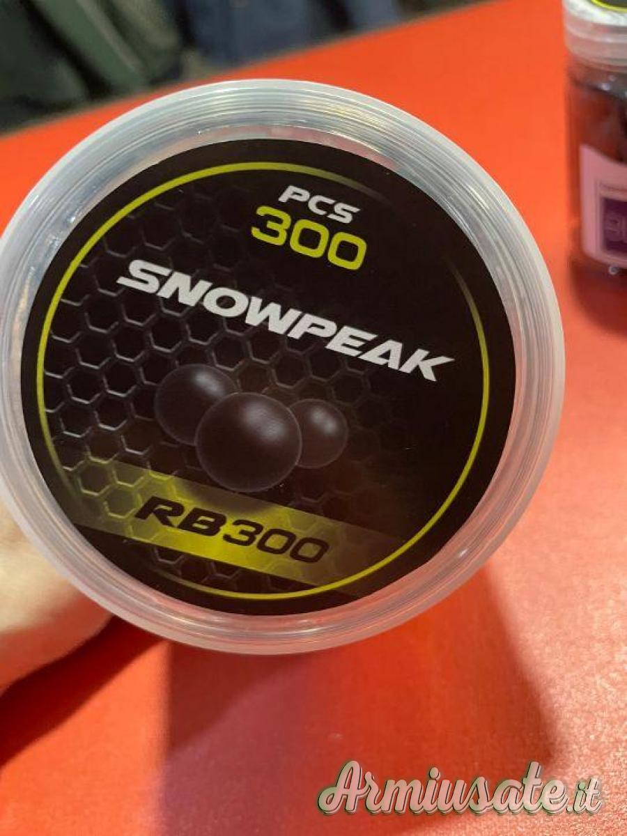 Palle in gomma per pistole difesa peronale 300 pezzi Snowpeak co2 airgun rubber ball - RUGGIERO ARMI Palle in gomma per pistole difesa peronale 300 pezzi Snowpeak co2 airgun rubber ball - RUGGIERO ARMI