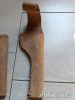 Fondine artigianali artigianali in cuoio Revolver