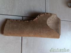 Fondine artigianali artigianali in cuoio Revolver