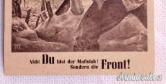 Cartolina tedesca d'epoca nazista propaganda di guerra del HEER WEHRMACHT (GERMANIA WW2) Cartolina tedesca d'epoca nazista propaganda di guerra del HEER WEHRMACHT (GERMANIA WW2)